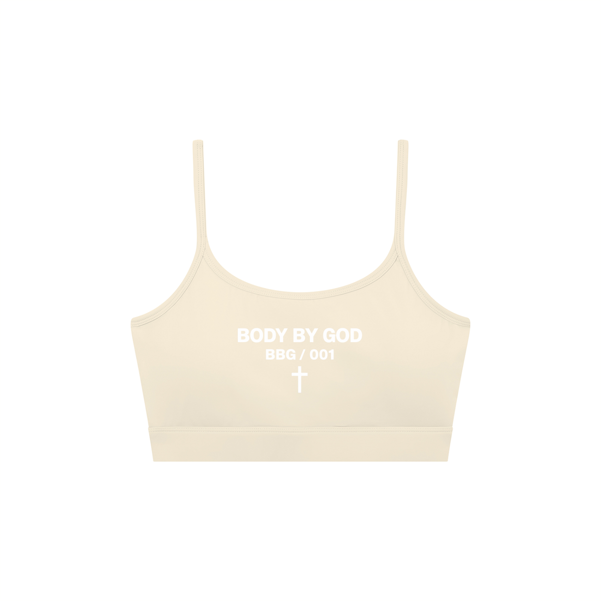 Women's Solid U-Neck Sports Bra