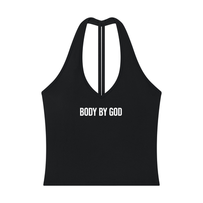 Women’s Halter V-Neck Yoga Tank Top