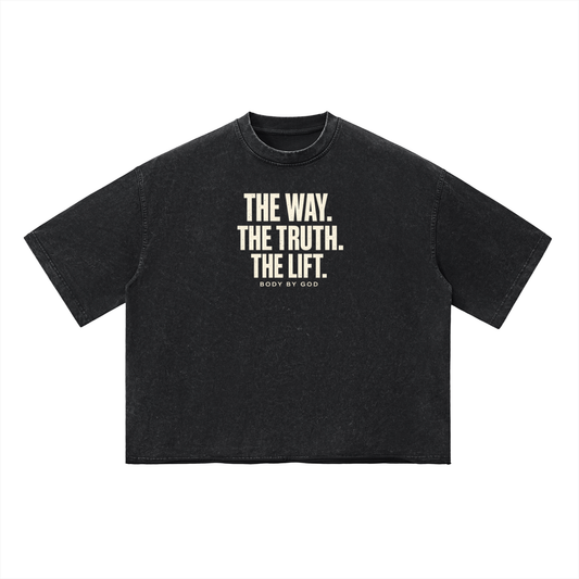Unisex Vintage Wash Boxy T-Shirt