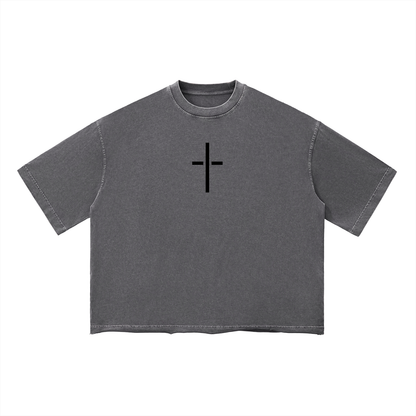 Unisex Vintage Wash Boxy T-Shirt