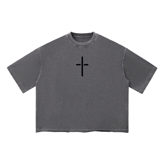 Unisex Vintage Wash Boxy T-Shirt