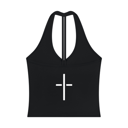 Women’s Halter V-Neck Yoga Tank Top