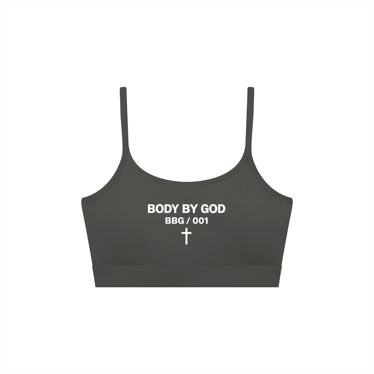 Women's Solid U-Neck Sports Bra