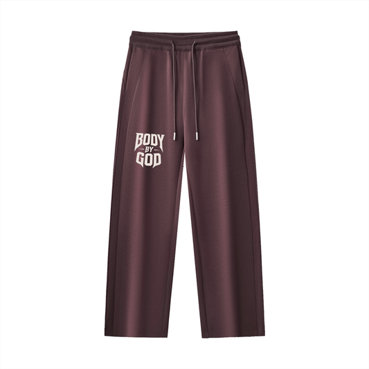 Essential Drawstring Straight-Leg Sweatpants