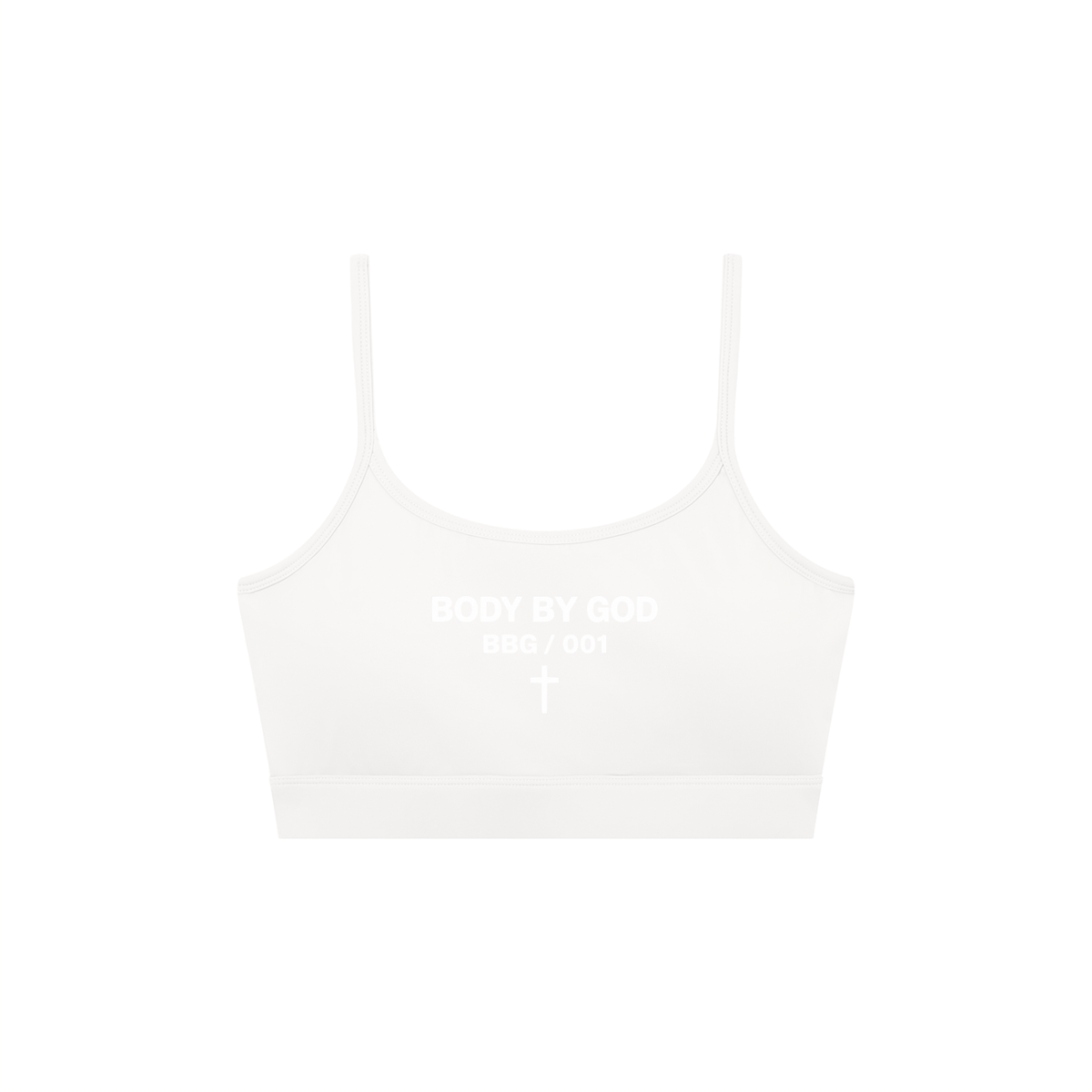 Women's Solid U-Neck Sports Bra