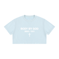 Women's Mineral Wash Cotton Crop T-Shirt
