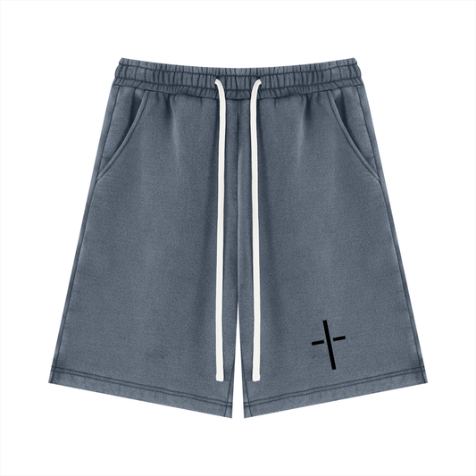 Unisex Vintage Wash Fleece Shorts