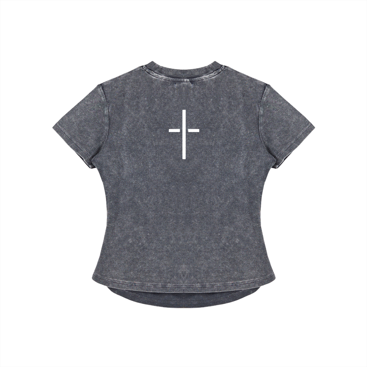 Women's Vintage Washed Bodycon Cotton T-Shirt
