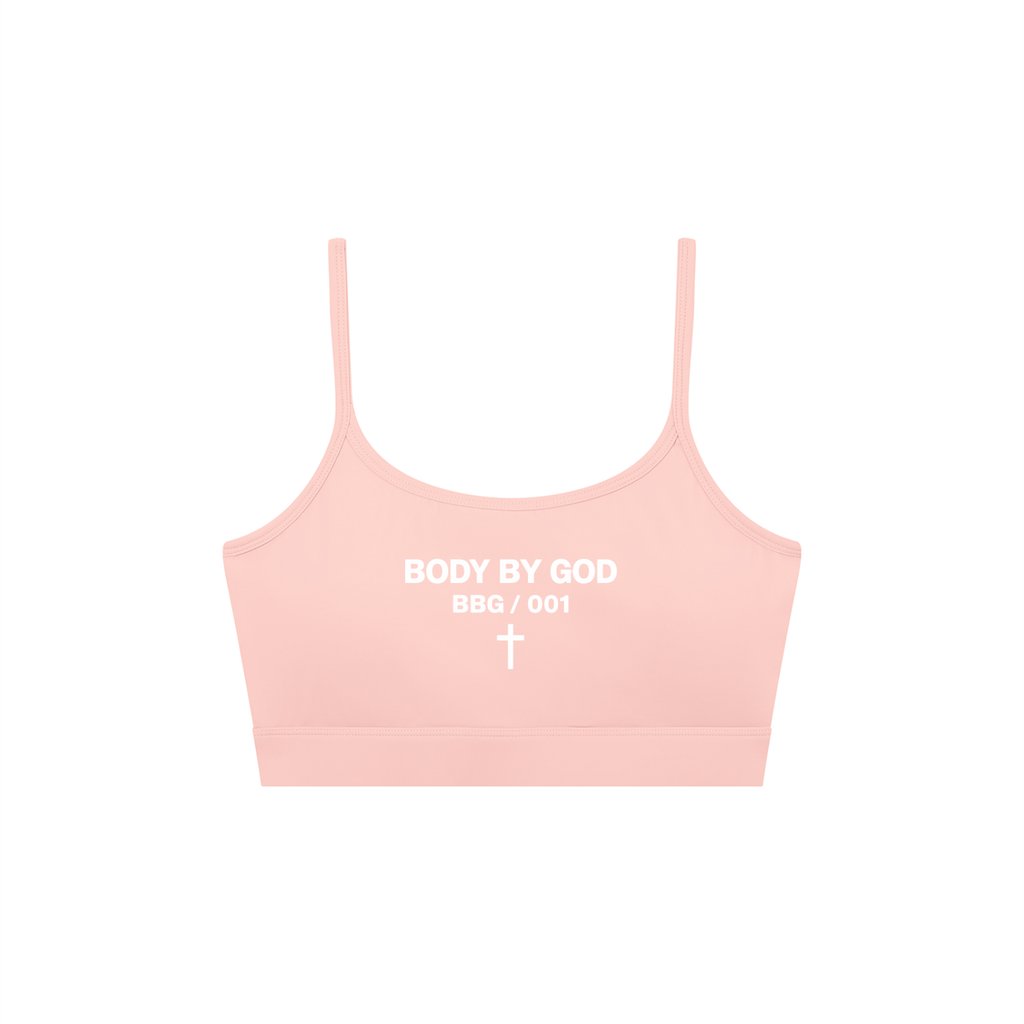 Women's Solid U-Neck Sports Bra