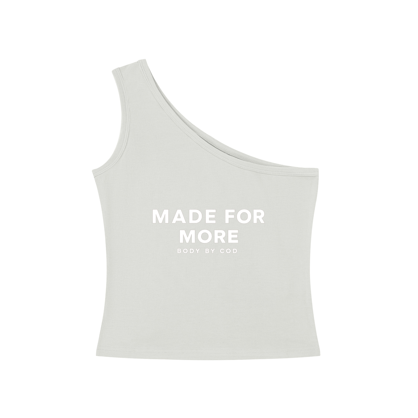 Women's One-Shoulder Crop Tank Top