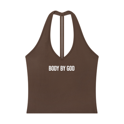 Women’s Halter V-Neck Yoga Tank Top