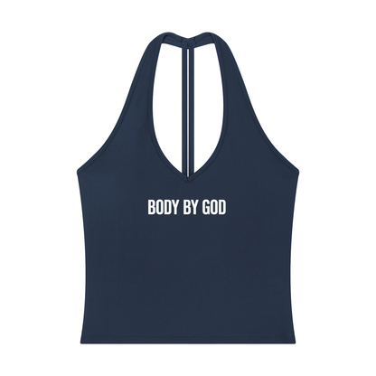 Women’s Halter V-Neck Yoga Tank Top