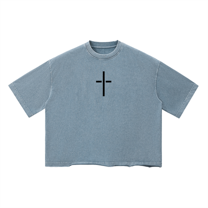 Unisex Vintage Wash Boxy T-Shirt